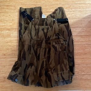 Columbia large wool hunting bibs